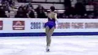 Yukina Ota 2003 world Jr championship FS（Czechoslovakia） [upl. by Eelessej]