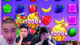 TOP 3 FILIPINO STREAMERSBIG WIN ON SWEET BONANZA 🔥1000Pambansang kolokoywreckTvbig boy cheng [upl. by Leanahtan]