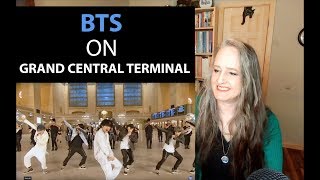 Voice Teacher Reaction to BTS  ON at the Central Grand Terminal  The Tonight Show [upl. by Aititel]