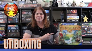 Quest for El Dorado Board Game Unboxing [upl. by Asiluj331]