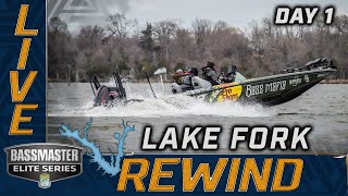 2024 Bassmaster Elite Series LIVE at Lake Fork — Day 1 [upl. by Secnarfyram]