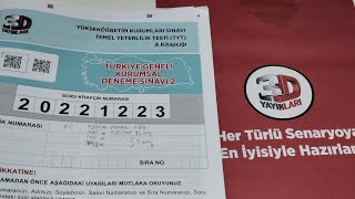 2024 tyt 3D Türkiye geneli 2 tyt denemesi kalkın mahvolduk yks2024 ayt tyt 3dtürkiyegeneli [upl. by Demetris]