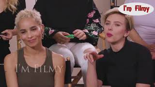 Scarlett Johansson FUNNY Moments [upl. by Linson]