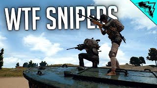 PUBG WTF RULES Snipers PlayerUnknowns Battlegrounds Custom Games [upl. by Flodur553]