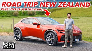 MENEMPUH 500KM DALAM 2 HARI NYETIR FERRARI PUROSANGUE di New Zealand [upl. by Martres57]