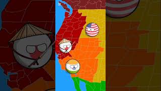 Countries in parallel universe nutshell animationcountryballs​nutshellww3 [upl. by Enelak]