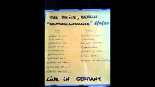 THE POLICE  Berlin 06041980 quotDeutschlandhallequot Germany full show audio [upl. by Ettennod670]