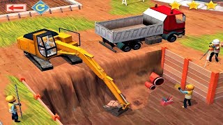 Geckos Real Vehicles  Trucks Buses Excavators Diggers  Trucks For Kids  Kids Videos [upl. by Antipus]