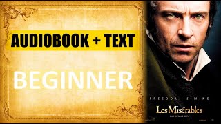 Les Miserables audiobook with text 🔥 Learn English through story  Level 1  Turney 12 [upl. by Edahc639]