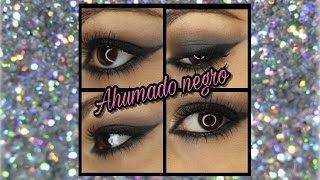 💄🎄 AHUMADO NEGRO FACIL Y RAPIDO PARA ESTAS FIESTAS 🎄💄 [upl. by Atekal]