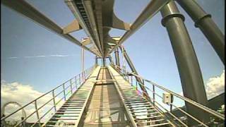 Phaethon Roller Coaster Front Seat POV Kyunjgu World S Korea [upl. by Sharl]