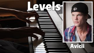 Avicii  Levels Piano Cover Shorts [upl. by Calvinna453]