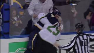 Steve Ott vs BJ Crombeen Oct 24 2009 [upl. by Udell385]