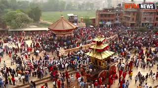 LIVE भक्तपुरको बिस्केट जात्रा लिङ्गो ढलेपछि फेरि ठडाउँदै  बहकBhaktapur Bisket Jatra 2078 Live [upl. by Noellyn]