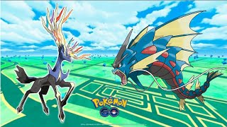 Xerneas raid pokemon go [upl. by Euqinahs]