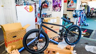 NEW BMX BIKE Unboxing and Bike Build [upl. by Hephzibah]