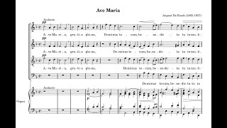 Boeck August de 1865  1937 Ave Maria [upl. by Nilatak244]