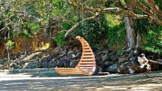 Wooden Hanging Chair Swing [upl. by Redman]