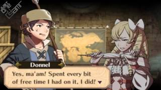 Fire Emblem Awakening  Donnel amp Maribelle Support Conversations [upl. by Arretak898]