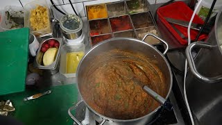 Pav Bhaji Recipe at quotAtchaquot Indian Restaurant Food Delivery Kitchen Indian Street Food in London [upl. by Rahal]