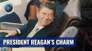 A First Hand Account of President Reagans Charisma [upl. by Lezlie]