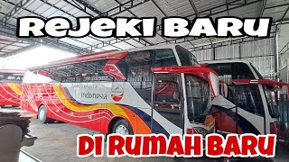 Rumah Baru  Semoga Membawa Rejeki Baru Di Bus Gumarang Jaya 📍Full BusnyaKeren KabinNya [upl. by Woolcott636]