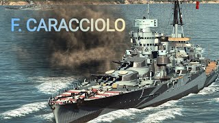 FCaracciolo Линкор World of Warships Legends [upl. by Assillem]