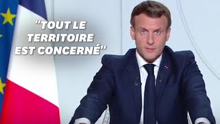 Reconfinement le discours dEmmanuel Macron du 28 octobre 2020 [upl. by Krantz]