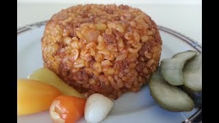 Kıymalı Bulgur Pilavı [upl. by Lyrrehs]