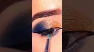 golden smokey eye tutorial for beginners  makeup eyemakeup goldeneyemakeup ferdosfabuloussalon [upl. by Durst]