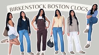 How to Style Birkenstock Clogs  Pinterest Inspired Outfits [upl. by Devondra305]