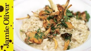 Jamies Perfect Mushroom Risotto [upl. by Elehcin]