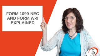 Forms 1099NEC and W9 explained with cheat sheet  8 minutes [upl. by Hett]