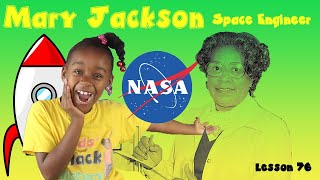 Mary Jackson The NASA Space Engineer Hidden Figures  Kids Black History [upl. by Heger]