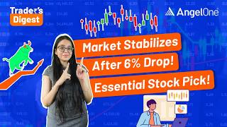 Market Stabilises After 6 Drop 😱 Share Market News For Today  Stock Recommendations 💹 [upl. by Jack]