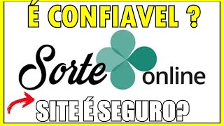 SORTE ONLINE E SEGURO O Site Sorte Online é Confiavel Bolão [upl. by Noillid]