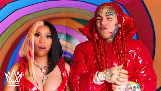 6IX9INE  RATTI ft Nicki Minaj Snoop Dogg RapKing Music Video [upl. by Adoree]