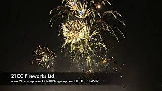 Amazing New Year Fireworks To Music Display by 21CC Fireworks Ltd [upl. by Merkley]