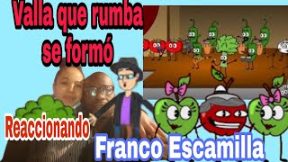 LA FIESTA DE LAS FRUTAS AnimadoMonólogo de Franco EscamillaReaccionando [upl. by Ariew]