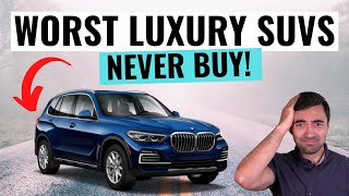 Top 10 WORST Luxury SUVs In 2022 You Should NEVER Buy  Avoid These Unreliable Money Pits [upl. by Asiar]