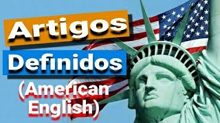 Artigos definidos em inglês  AULA 8  Curso de inglês completo [upl. by Luamaj]