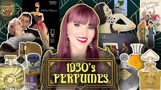 1930s Old Hollywood Stars and their favorite perfumes [upl. by Missie]