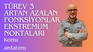 Türev 3 Artan Azalan FonksiyonlarEkstremum [upl. by Coke]