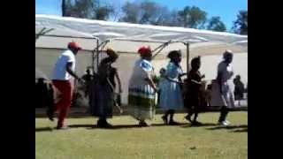 Damara Nama Traditional dance UNAM [upl. by Fabriane]