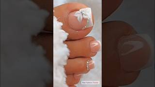 toe nail art inspo shorts youtubeshorts nails toenails nailart [upl. by Nyrehtak]