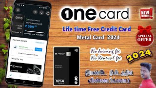 Onecard credit card apply  OneCard Credit Card 2024  details in Tamil 2024Tech and Technics [upl. by Karole]