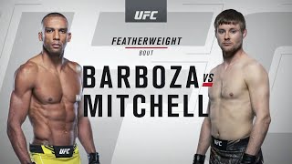 Barboza vs Mitchell  Best Moments [upl. by Anuaek]