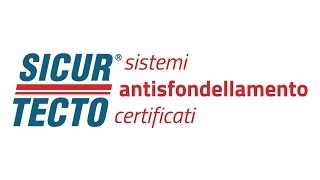 SICURTECTO  Sistema Antisfondellamento certificato e assicurato [upl. by Alledi]