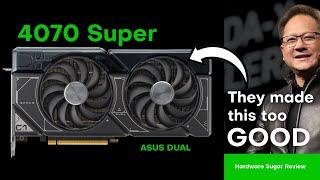 Asus Dual 4070 Super  Lives up to the HYPE 🔼 [upl. by Anir]