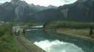 CP steam locomotive 2816 in the Rockies 25 May 2005 [upl. by Sloatman127]